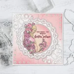 MangoCraft Great Mother Pregnant Woman Cutting Dies Clear Stamp Set DIY Scrapbooking Metal Dies Cut Silicone Stamps For Cards - Image 5