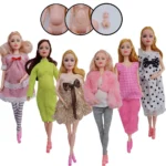 Toy Pregnancy Doll Set Belly Will Give Birth To Dress Up Dolls Child Girls Play House Games Educational Toy Gifts - Image 2