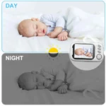 3.5 Inch Better Than VB603 Monitor With Camera LCD Electronic Babysitter Wireless 2 Way Audio Talk Video Nanny Radio - Image 4