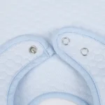 Solid Cotton Bibs Korean Absorbent Saliva Towel Infant Feeding Burp Cloths Waterproof Scarf Snap for Infant Boys Girls - Image 4