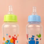 bottle, PP material, without handle, standard mouth and cute pattern, lovely style for baby - Image 3