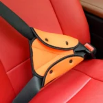 Universal Car Safe Seat Belt Cover Soft Adjustable Triangle Safety Seat Belt Pad Clips Protection for Child Belts amagi - Image 3