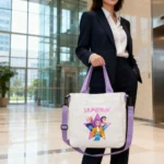 K-pop Demon Hunters Canvas Shoulder Bag for Boys Girls Anime Fashion Crossbody Bags Students Probable Handbag Simple Tote-bag - Image 5