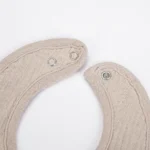 Cute Bear Muslin Cotton Bibs Saliva Towel U-Absorbent Pockets Korean Children Kids Boys Girls Bandanas Feeding Burp Clothes - Image 4