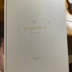 My Pregnancy Diary Personalized Message Book Gift for Expectant Mother Pregnancy Planner Record Book Shower Gift - Image 2
