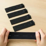 Unisex Pant Extender Belt Adjustable Waistband Expander for Tight Trousers Jeans Skirts Maternity Button Hooks - Image 3