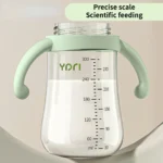 300ML Bottle with Handle PP Bottle Water Cup Set Silicone Pacifier Large Capacity Bottle Multi-purpose Feeding Supply - Image 5