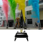 4 -in -1 Water Confetti Streamer Powder Cannon Machine for Stadium Gender Reveal Stage Show Music Festival Wedding Party