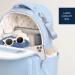 Ritzy Diaper Bag Backpack Large Capacity Boss Plus Backpack Diaper Bag Featuring 19 Pockets, Changing Pad, Stroller Clips, - Image 5