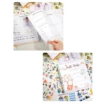 Memory Book with Sticker for Boy or Girl First Year Journal Book Scrapbook Book from Pregnancy to Age 1 D2RC - Image 2