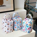 1pc Waterproof Reusable Wet Bag with Zipper and Handle Beach Pool Gym Pouch Toiletries Daycare Large Capacity Diaper Bags - Image 6