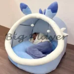Human cat nest oversized lazy sofa bed game tent nest gift cartoon plush sleeping bag - Image 2