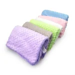 Autumn Winter Fleece Blankets for Babies Newbown Swaddles Muslin Blanket Infant Bedding Sets Thermal Fleece Towels - Image 5