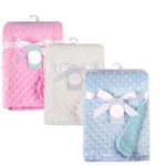 Autumn Winter Fleece Blankets for Babies Newbown Swaddles Muslin Blanket Infant Bedding Sets Thermal Fleece Towels - Image 2