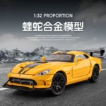 1:32 Viper High Simulation Diecast Metal Alloy Model car Sound Light Pull Back Collection Kids Toy Gifts
