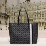 NEW CHHC new canvas fabric tote bag, fashionable and casual, waterproof coating shopping bag, high-quality handbag - Image 5