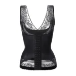 Women's Corset Ultra-thin Lace Postpartum Corset Vest-buttoned Beauty Gathered To Support Chest Contouring Belly Corsets - Image 5
