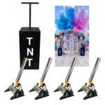 Creative Celebration Shower Gender Reveal Idea Color Smoke Bombs Machine Shower 1st Birth Event Party Pink Blue Boy FX - Image 4