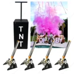 Creative Celebration Shower Gender Reveal Idea Color Smoke Bombs Machine Shower 1st Birth Event Party Pink Blue Boy FX - Image 5