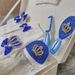 Dollbling Cute Bear Plush Essential Blanket for Boys and Girls Super Soft Newborn Sleeping Bag Set - Image 3