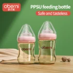 Oberni 150ml+180ml PPSU Imitated Breast Milk Bottle set Anti bloating 0-6 Newborn Bottle With Resistant to Falling