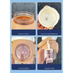 Cute Kids Water Bottles With Straw For Girls Children's 820ml Large Capacity Kawaii Cartoon Student School Travel Water Cup - Image 5