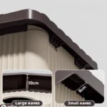 Outdoor Stray Cat Nest Rainproof Closed Cat House Winter Warm Outdoor House Indoor Kitten Sleeping Bag with Doors Pet Products - Image 2