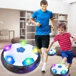 LED Bubble Football Kids Interactive Game Toy with Music and Lights Floating Indoor Mobile Slide Flat Soccer Sports for Kid Gift - Image 3