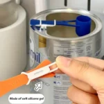 Sanitary Milk Powder Spoon Silicone Fastener for Quick Nighttime Feeding - Image 3