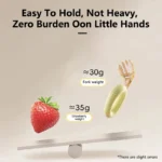 Toddler Cutlery Set Spoons Forks Gum-friendly PPSU Head with Case Self Feeding Training Easy to Silicone Grip Elbow Fork Spoon - Image 4