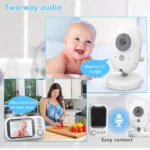 3.5 Inch Better Than VB603 Monitor With Camera LCD Electronic Babysitter Wireless 2 Way Audio Talk Video Nanny Radio - Image 2