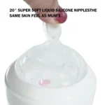 180ML/270ML cute cow shaped anti bloating PP bottle without handle, silicone replacement nipple available for sale - Image 6