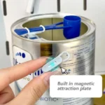 Sanitary Milk Powder Spoon Silicone Fastener for Quick Nighttime Feeding - Image 4