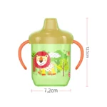 1PC Duckbill Drinking Cup Wide Mouth Cup Learning Drinking Cup with Double Handle for Learning Independent Drinking - Image 2