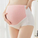 High waist Maternity Underwear Belly Support Maternity Cotton Panties Skin Friendly Thin Pregnancy Briefs For Pregnant Women - Image 4