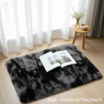 VIKAMA Tie-Dye Plush Carpet Living Room Decoration Soft Fluffy Home Mat Children's Room Crawling Non-Slip Blanket - Image 2