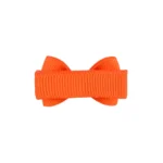 1.2 Inches Solid Colors Mini Hair Bows With Clip For Kids Girls Hairgrips Ribbon Covered Safety Bows Headwear Hair Accessories - Image 4