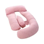 Maternity pillow U shaped waist protection side sleeping turn over cushion pad breastfeeding artifact all stage pregnancy produc - Image 2