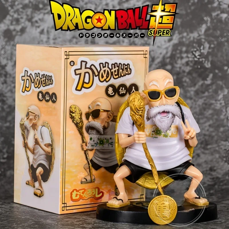 kf-Sf839eadb5eab494aa317ca3b106d27b9m 16cm Dragon Ball Fashion Style Version Master Roshi Kame Sennin Pvc Collection Model Decoration Action Figure Toys Gifts - Image 1
