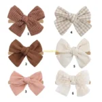 WXTD Elastic Infant Headwear Sweet Headdress for Everyday Wear And Special Occasion - Image 2