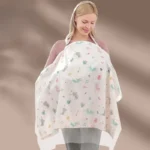 Ultra-Thin Nursing Cover Dress Adjustable Breastfeeding Scarf Privacy Clips Breathable Multipurpose Shawl for Outdoor Feeding - Image 3