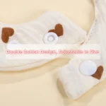 Cotton Saliva Towel With Gauze, Six Layers For Newborns, Waterproof Bib Cartoon, Absorbent And Stain Resistant Bib - Image 6