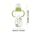 280ml bottle, suitable for water and formula, with handle and lid, easy to hold, unisex feeding bottle - perfect gift - Image 6