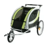 Hot sales Stroller Manufacture Trailers Hot Mom Infant Strollers Adjustable Travel Bike Trailer Hitchfor Twins - Image 2