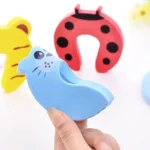 2/5pcs Safety Door Stopper for Newborn Furniture Protection Anti-pinch Hand Cute Animal Care Child Lock Finger Protector - Image 3