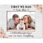 New Picture Frames 5x7, Family Photo Frame, Ultrasound Photo Frame, New Parents Gifts, Picture Frames Newborn, Pregnan
